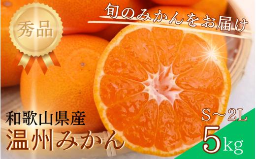 【S~2Lサイズおまかせ】秀品 季節のみかん(極早生・早生・中生・晩稲) 5kg 【2024年10月中旬～2025年2月下旬までに順次発送】＜味好農園＞/蜜柑 柑橘 果物 フルーツ みかん 早生 極早