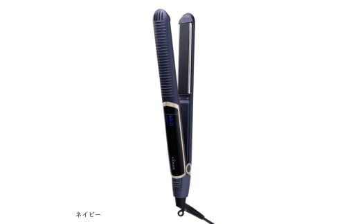 スムースアイロンフォトイオン プラス（ネイビー）【 ヘアアイロン イオン ダメージ低減 スタイリング力 うるおい ツヤ 髪質】