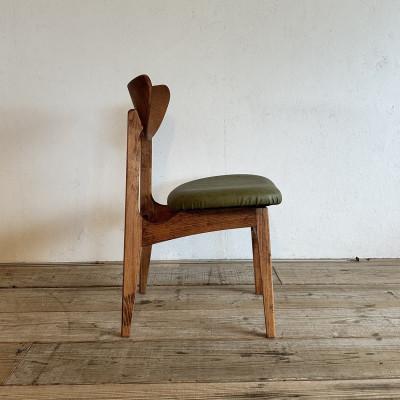 ふるさと納税 富田林市 Karl Dining Chair ランド オリーブ ダークブラウンフレーム【SWOF】 |  | 03