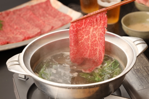 【冷凍】菊の井 飛騨牛モモしゃぶしゃぶ 300g（2～3人前）牛肉 もも 下呂温泉【70-23】