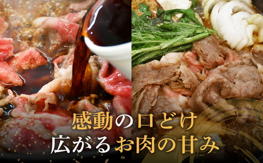 【3-143】松阪牛ロースすき焼き（500グラム）