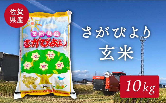 【特別栽培米】令和5年産 ももちゃんちのお米 さがびより 玄米 10kg【ももさき農産】 [HCG005]