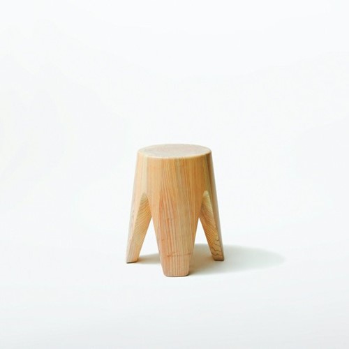 【ふるさと納税】＜FIL＞ 4レッグスツール MASS Series 4leg Stool　小国杉 スツール チェアー チェア ローチェア 丸椅子 椅子 インテリア 家具 木製 無垢材 受注生産 おしゃれ リビング ダイニング Foreque 熊本 阿蘇 南小国町 送料無料