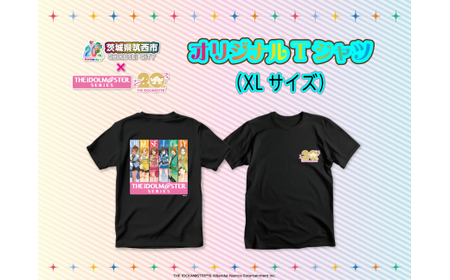 『 アイドルマスター 』シリーズ オリジナル コラボTシャツ 2025 XLサイズ