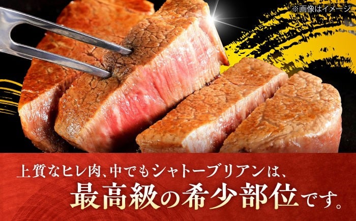 【全5回定期便】総計 3kg 佐賀牛 （シャトーブリアン & ヒレ 各 600g）（2ヵ月に1回お届け）