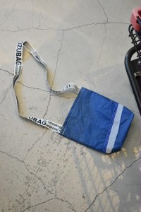 ＜HOZUBAG＞サコッシュ パラグライダーのリサイクル バッグ◆