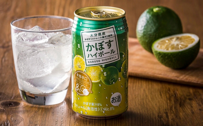 ハイボール カボス かぼす 大分県産 辛口ハイボール カボス果汁  かぼすハイボール缶