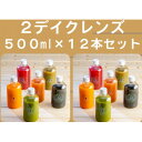 【ふるさと納税】コールドプレスジュース2デイクレンズラージサイズ(500ml×12本セット)冷蔵品【配送不可地域：離島】【1511549】