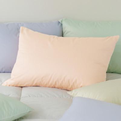 ふるさと納税 花巻市 シルクピローケース付き ダウンピロー[大きいサイズ:50×70cm・ピンク]羽毛枕 |  | 01