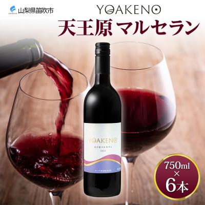 ふるさと納税 笛吹市 山梨県 YOAKENO 天王原マルセラン 750ml×6本 赤ワイン 重口 モンデ酒造 笛吹市