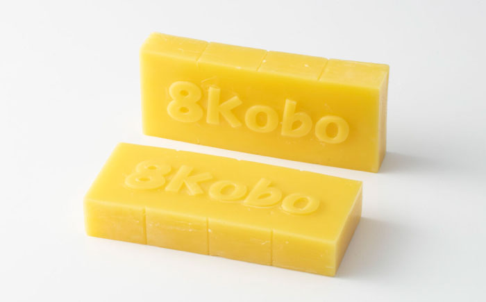 恵那 蜜蝋セット (Sランク蜜蝋500g:100g5枚) 国産 蜜蝋 ハンドメイド 恵那市 / はち工房こうけつ [AUDF023]