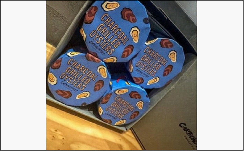 【福岡市】レストラン手作り　牡蠣の炭火焼オイル漬け缶詰　4缶セット×3箱