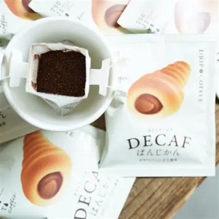 カフェインレスコーヒー デカフェぱんじかん おやつパンに合う珈琲 100杯 辻本珈琲 ドリップバッグ【1680511】