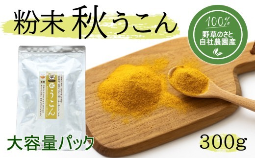 粉末秋うこん300ｇ