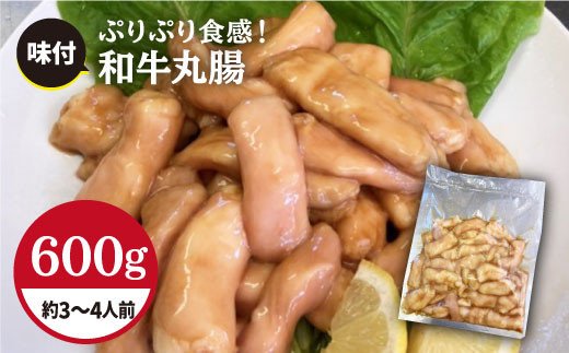 プリプリで味わい深い！ホルモン専門店の和牛丸腸600g（約34人前）【三田川ホルモン専門店】吉野ヶ里町 [FAC006]