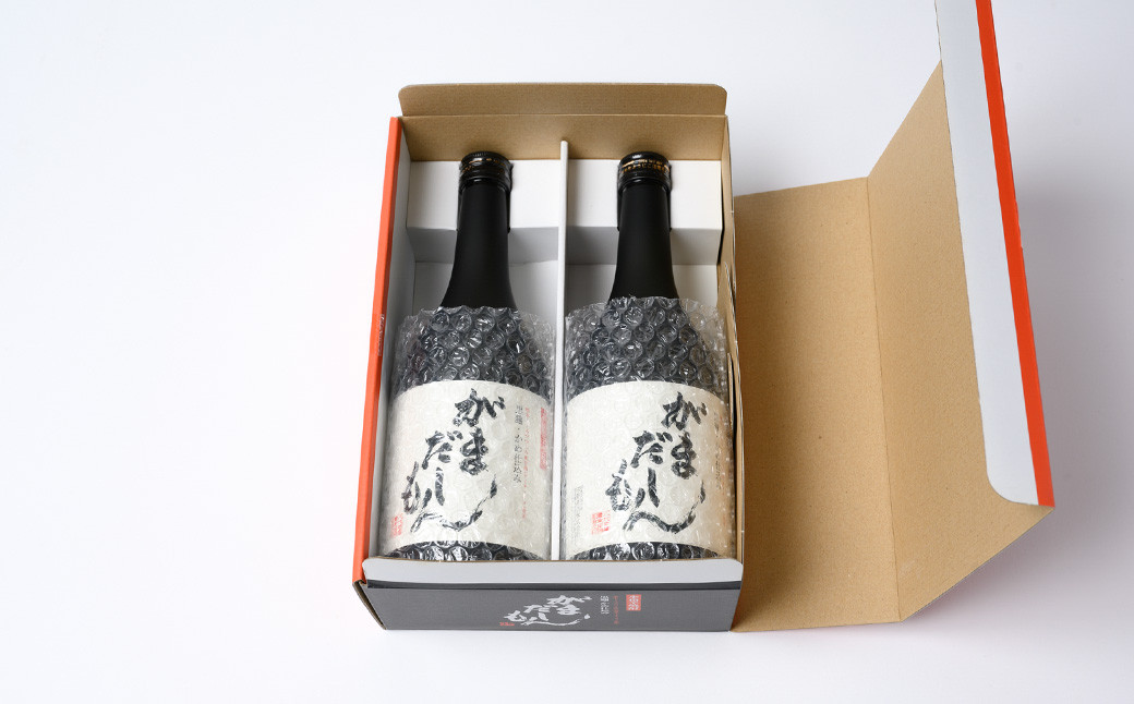 芋焼酎「がまだしもん」25度 720ml×2本セット 黒麹 米麹