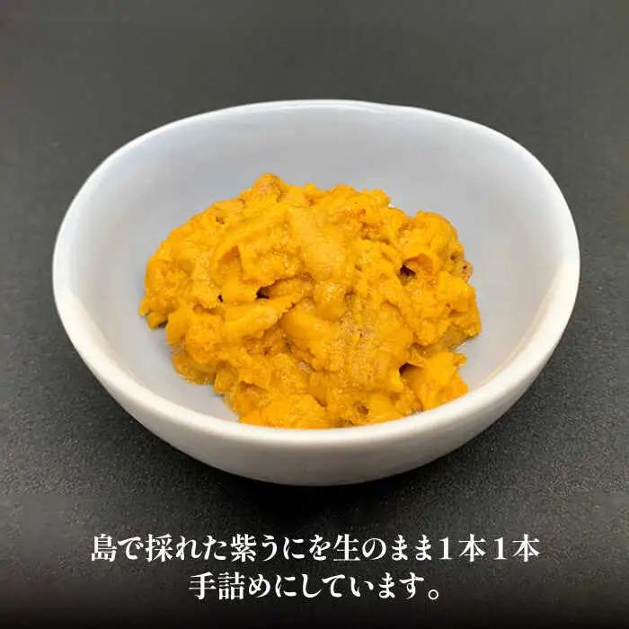 【ふるなびWEEK対象】生うに 60g×2本 JAK001 冷凍ウニ