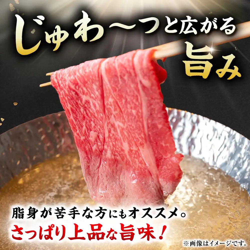 佐賀牛 赤身霜降り しゃぶしゃぶ・すき焼き用 800g  黒毛和牛 しゃぶすき すきやき[FDB047]