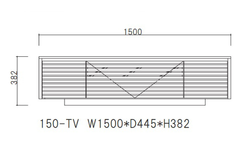 ENN 150 テレビボード WN