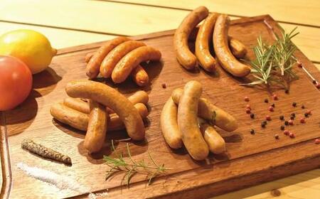 京丹波高原豚ウインナー ソーセージ チョリソー セット 16本 （国産 ブランド 豚肉 ぶた肉 セット バーベキュー BBQ アウトドア キャンプ パーティー 京丹波高原豚 三元豚 ソーセージ チョリ