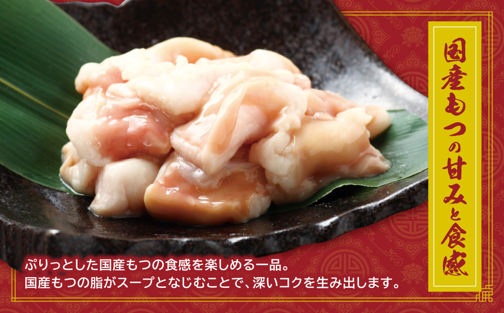 博多若杉もつちゃんぽん　2食セット 2食セット