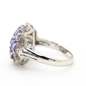 タンザナイト リング 1.50ct SV925 （12475）