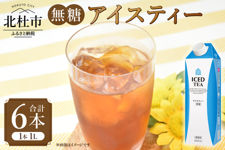 三井農林 WN(ホワイトノーブル紅茶) 無糖アイスティー 1L×6本 アイスティー 無糖 紅茶 ホワイトノーブル 1L 1000ml×6本 紙パック アレンジティー 飲料 日東紅茶 業務用 優雅 贅沢 ティータイム 山梨県 北杜市