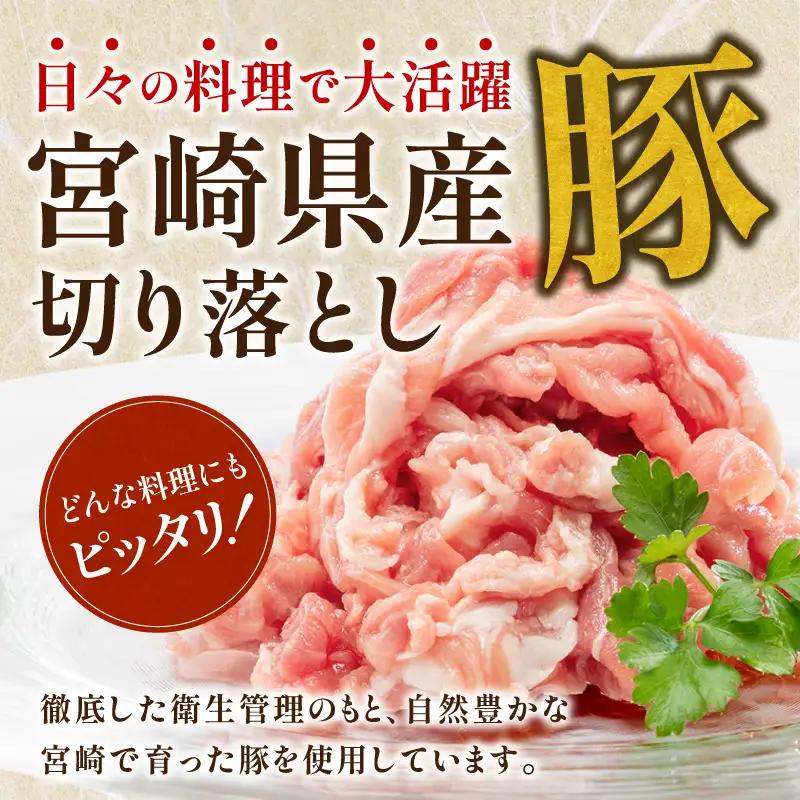 豚肉 宮崎県産 切り落とし 5kg 豚肉[250g×20P]