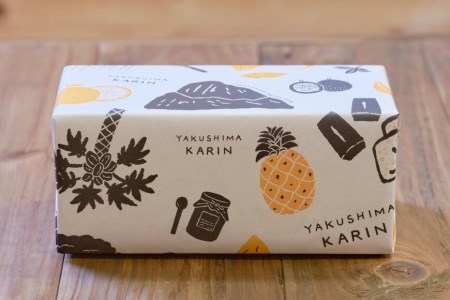 屋久島の手作りバスクチーズケーキ （たんかん）
