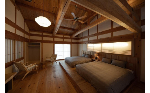 
                  滋賀・信楽 欅の宿  縁 ペア宿泊 チケット（1泊2日、朝食・夕食付き） 一棟貸し オーベルジュ 高級 (177377-40037569)
                