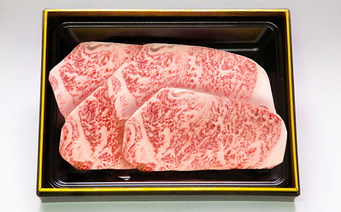 佐賀牛サーロインステーキ計800g（200g×4枚） / ブランド牛 黒毛和牛 牛肉 / 佐賀県 / 田中畜産牛肉店 [41ARAA003]