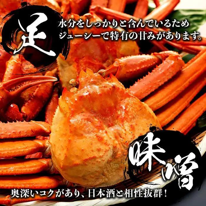 2026年11月発送【訳あり】金沢港より直送！ボイル紅ズワイガニ 大サイズ3～5杯セット かに 蟹