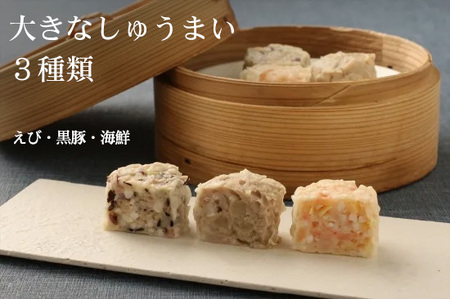 生餃子専門店「新家」の生餃子と大きな「しゅうまい」セット（餃子40個　しゅうまい15個） 