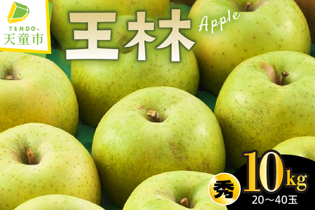 りんご ( 王林 ) 10kg フルーツ 果物 山形 08-01-100