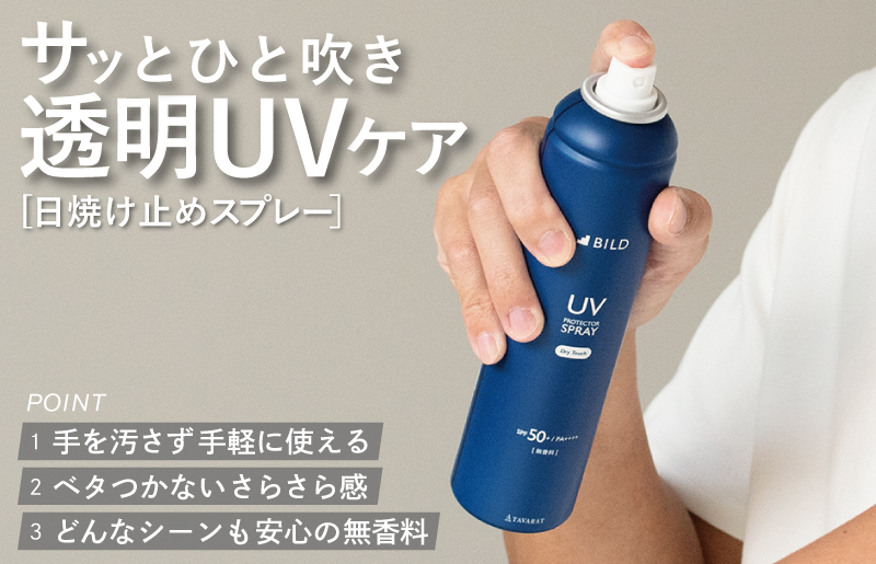 【スピード発送】UVスプレー60g + UVスティック15g　各1個セット【無香料 SPF50+ PA++++ UV耐水性★★ 日用品 ゴルフ スポーツ にも】 tav0090