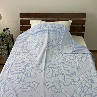 ふるさと納税 泉大津市 日本製　タオルケット　シングル　140×190cm　1枚　ブルー　N-JK25-3020BL |  | 03