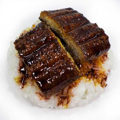 ふるさと納税 弥富市 鰻ご飯の食品サンプル