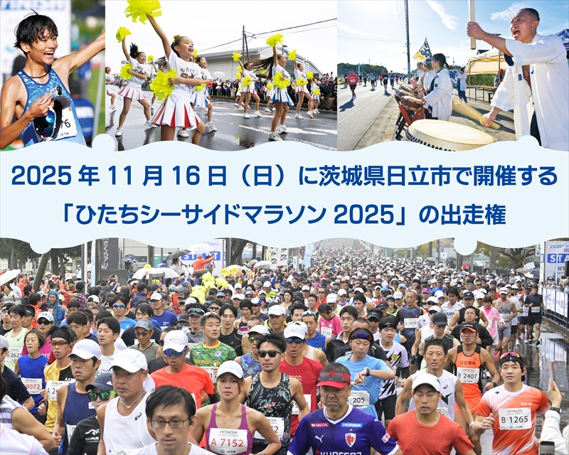 【大会後泊プラン付き（「７階洋室」ツイン２名・一泊二食付き】ひたちシーサイドマラソン2025　フルマラソンエントリー【1名様】2025年11月16日開催【 マラソン 茨城県 日立市 】