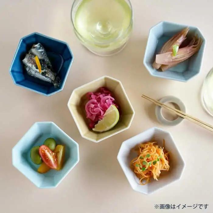 【波佐見焼】八角 小鉢 S 5枚セット 小皿 小鉢 食器 皿 【和山】 [WB122]  波佐見焼
