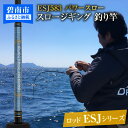 【ふるさと納税】釣り竿 ロッド 1本 ESJシリーズ ESJ583 カンパチ ヒラマサ 釣り パワースロージギングロッド パワースロー ジギング アングラー 電動スロージギング 対応可 5フィート 8インチ 愛知県 碧南市 送料無料