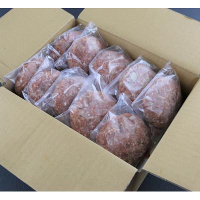 ふるさと納税 益城町 【毎月定期便】馬肉ハンバーグ　150g×10個(益城町)全6回 |  | 01