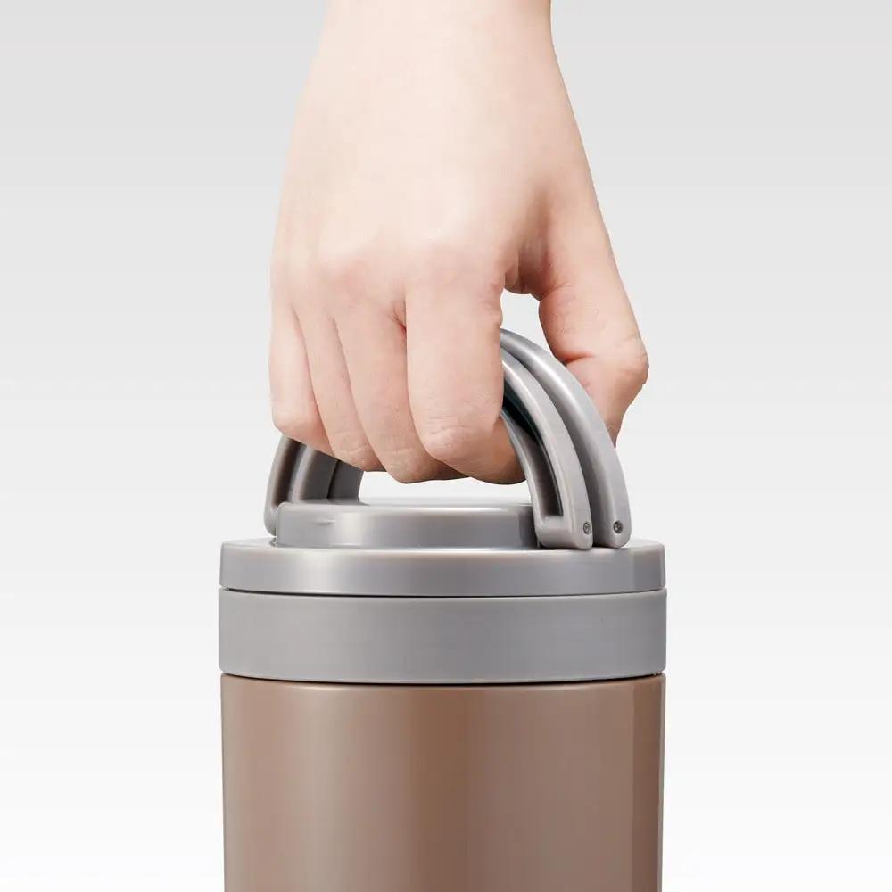 スープジャー デリカポット 500ml ブラウン 9-039