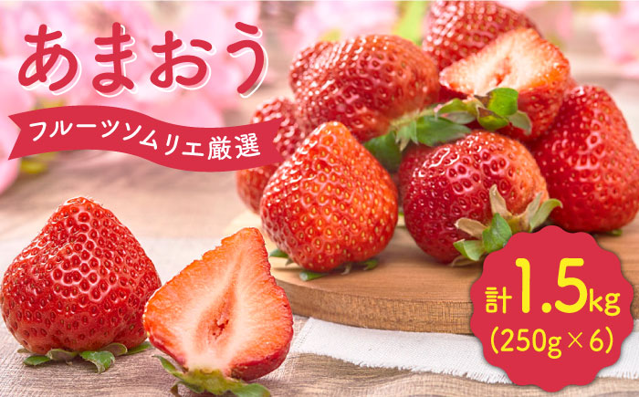 【2月上旬より発送】福岡産【春】 あまおう 6パック＜南国フルーツ株式会社＞那珂川市 [GCD010]