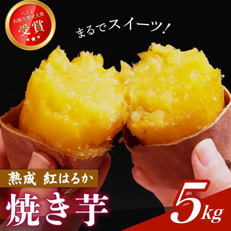 熟成焼き芋 紅はるか 5kg 冷凍 蜜芋 さつまいも 熟成 べにはるか やきいも