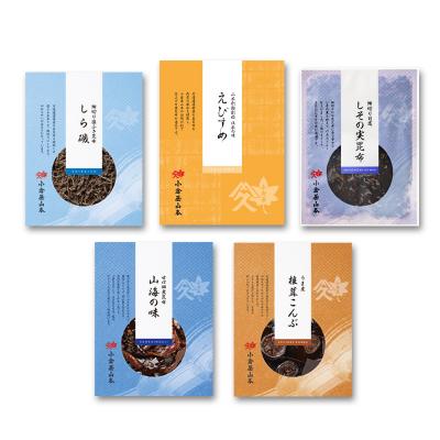 ふるさと納税 八尾市 小倉屋山本 えびすめ 昆布佃煮セット(L112)