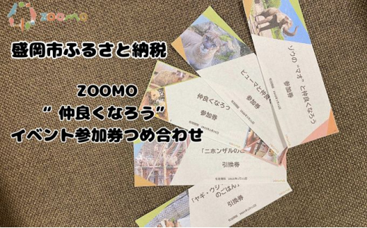 ZOOMO“仲良くなろう”イベント参加券つめ合わせ