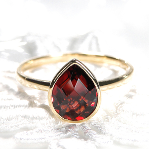 K18ガーネットリング[TNR-0211]