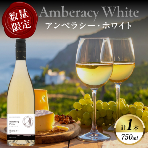 【数量限定】アンベラシー ホワイト(計1本) ワイン 酒 アルコール 国産_T014-0485