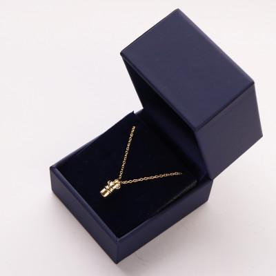 ふるさと納税 山梨県 【縄文アクセサリーDo_goods】K18製　コメ踊る埴輪ネックレス　700-091 |  | 03