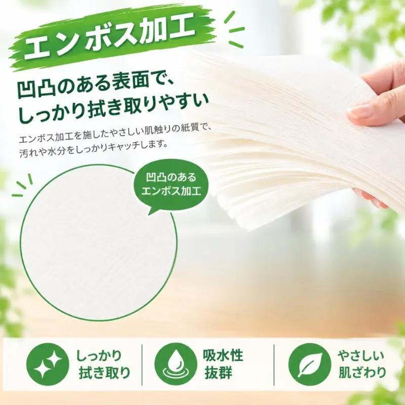 ペーパータオル バージンパルプ 200枚×60パック